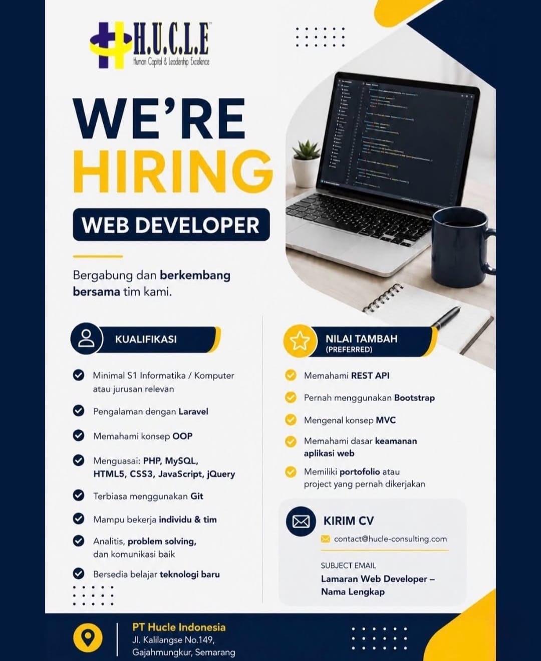 Poster Web Developer